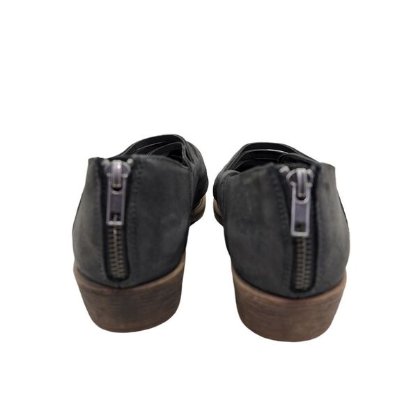 Coconuts By Matisse Women's Meade Grey Caged Cutout Back Zip Shoes - 8.5 M - Picture 5 of 8